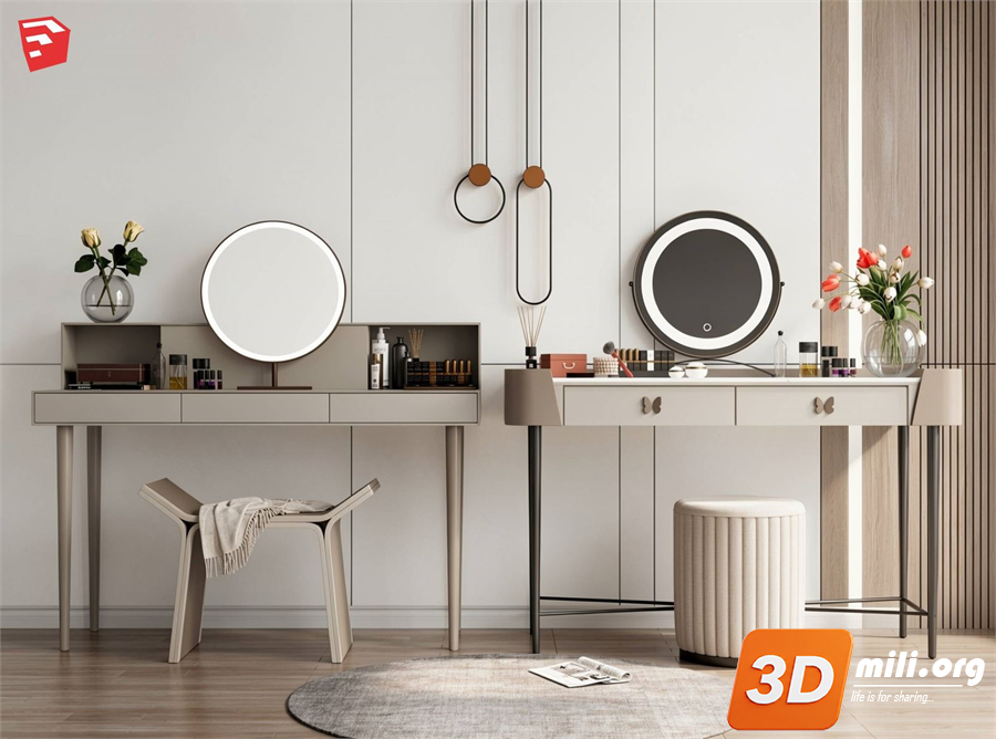 Dressing Table Skp Files 